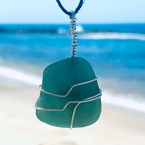 Jewelry - Rainforest Escape Seaglass Necklace